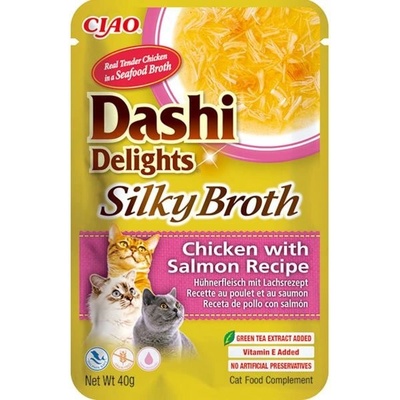 Inaba Dashi Delights Silky kaps. Chicken & Salmon 40 g