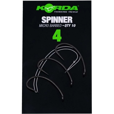 Korda Spinner Barbless vel.4 10 ks