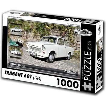 Retro cars - Puzzle Trabant 601 (1965) - 1 000 piese