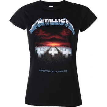 Plastic head Дамска тениска metallica - master of puppets - tracks - ЧЕРНА - plastic head - phdmtlgsbmas