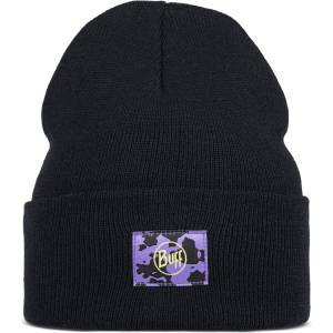 Buff Детска зимна шапка (beanie) Buff Kid's Knitted Beanie Bery Beanie - Bery Black - размер One Size (904-2355-0411)