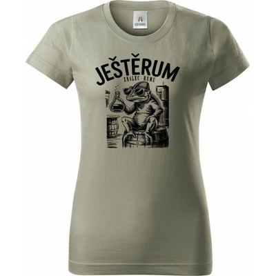 JEŠTĚRUM znalec rumu, černý tisk Dámské tričko Basic – Hledejceny.cz