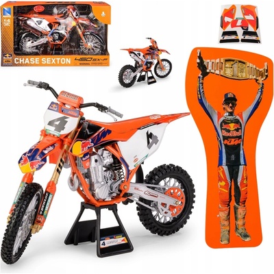 WELLY KTM 450 SX-F MOTOCYKEL NOVÝ MODEL 1:18