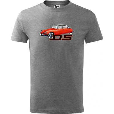 Tričko Citroen DS sivá