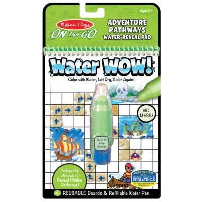 Melissa & Doug - Комплект за рисуване с вода - Приключенски пътеки (40174)