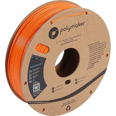 Polymaker Polysmooth PVB oranžová, materiál PVB, priemer 1,75 mm s toleranciou 0, (70196)
