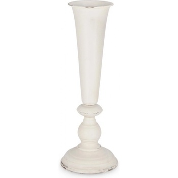 Bizzotto Ваза afrodite бяла, оформена, височина 49 см (0780290)