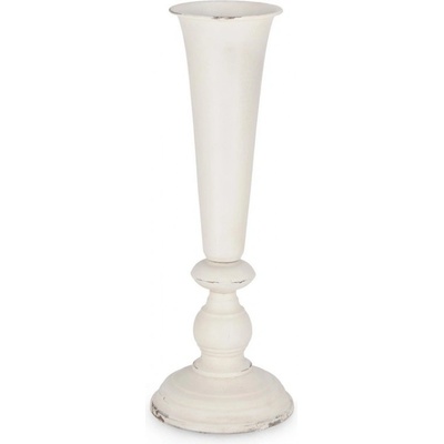 Bizzotto Ваза afrodite бяла, оформена, височина 49 см (0780290)