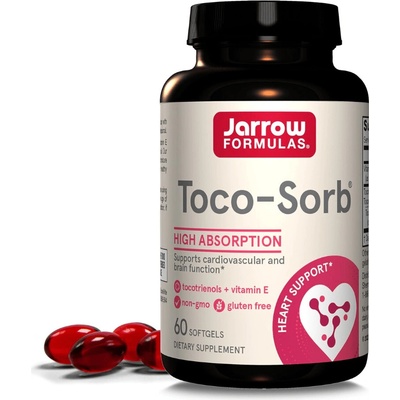 Jarrow Vitamin E Toco-Sorb komplex Mixed Tocotrienols 60 softgel kapsúl