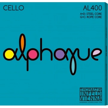Thomastik Alphayue AL400 Cello 1/2 Medium Струни за виолончело (THAL400-1/2)