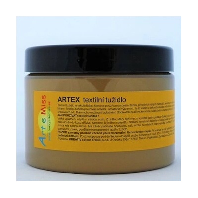 Artex textilné tužidlo 500 g zlatá