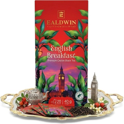 Ealdwin English Breakfast 20 sáčků černý čaj 40 g
