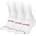 Tommy Hilfiger Мъжки чорапи Tommy Hilfiger Tommy 3 Pack Sports Socks Mens - White