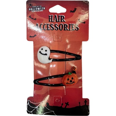 Halloween sponky do vlasů duch a dýně - 2 ks