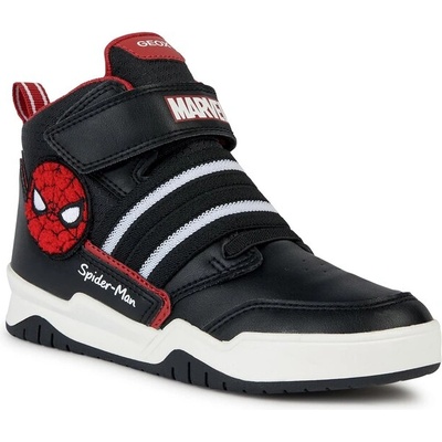 GEOX Сникърси Geox SPIDER-MAN J Perth Boy J367RD 05411 C0048 S Черен (SPIDER-MAN J Perth Boy J367RD 05411 C0048 S)