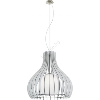 Image 1 of EGLO 61716 - Пендел TINDORI 1xE27/60W/230V Ø 60 см бял (EG61716)