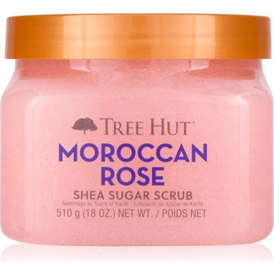 Tree Hut Shea Sugar Scrub Moroccan Rose захарен пилинг с масло от шеа 510 гр