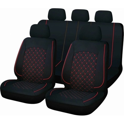 Autopoťah Cappa SYDNEY univerzální černá/červená