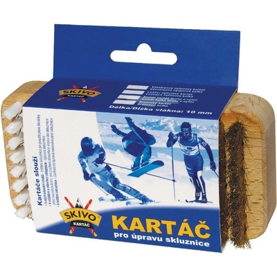 Skivo kartáč combi nylon/bronz – Zboží Dáma