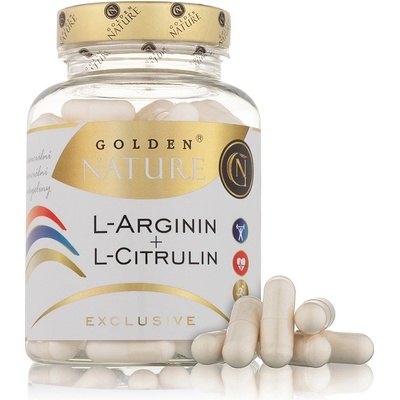 Golden Nature L-Arginín + L-Citrulín Exclusive 100 kapsúl
