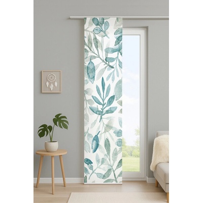 Home Wohnideen japonská stena 84487 KAORI 2807 petrol 245x60 cm (v x s)