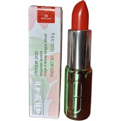 Clinique Pop Longwear Lipstick Shine 29 lesklá rtěnka 3,9 g