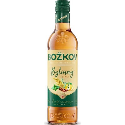 Božkov Bylinný Likér 33% 0,5 l (holá láhev)