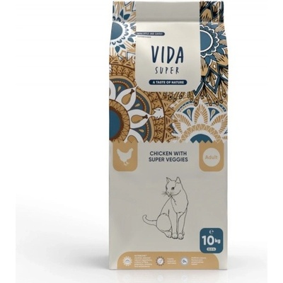 Kraftia VIDA SUPER CAT Adult Chicken & Veggies 10 kg