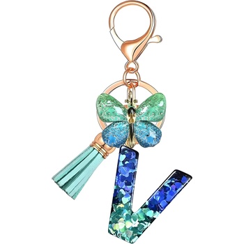 HARAHU Ключодържател Азбука - v / Синя kp37940 (37940)