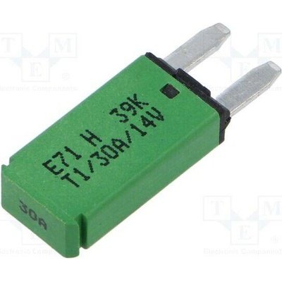 GLOSO 86107 Pojistka: tepelná; automobilová; 30A; 14VDC; 12,45mm; E71