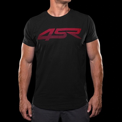 4SR tričko 3D Black R