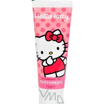VitalCare Hello Kitty zubná pasta - gel s jahodou příchutí 75 ml