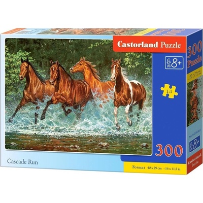 Castorland Cascade Run 300 pcs Пъзел 300 броя Животни (298933) (298933)
