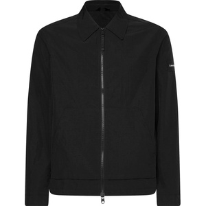 Calvin Klein Риза с дълъг ръкав Calvin Klein Men's Lightweight Long Sleeve Overshirt - Black BEH