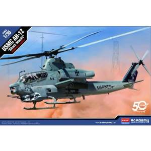 Academy Комплект модел хеликоптер 12127 - USMC AH-1Z "Shark Mouth" (1: 35)