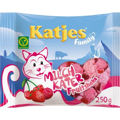 Katjes Family Milchkater Fruitshake gumové bonbony 250 g