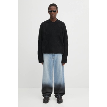 Heliot emil Вълнен пуловер Heliot Emil (PREAW25.M.07.063.BLK01.)