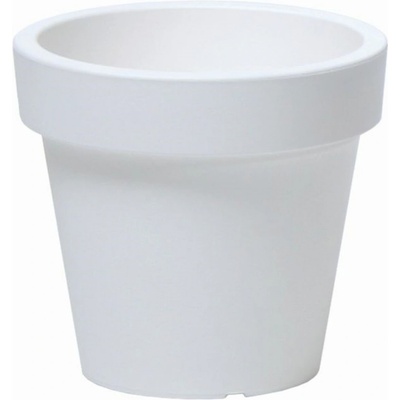 Prosperplast Květináč s kolečky LOFLY bílý 58,2 cm
