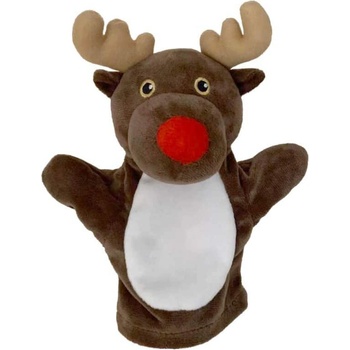 The Puppet Company Моята първа кукла за театър Коледен елен, 21 см