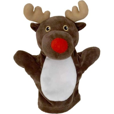 The Puppet Company Моята първа кукла за театър Коледен елен, 21 см