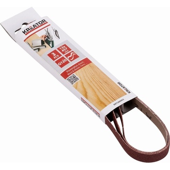 KREATOR pás brusný 13*457mm K120 3ks KRT260003
