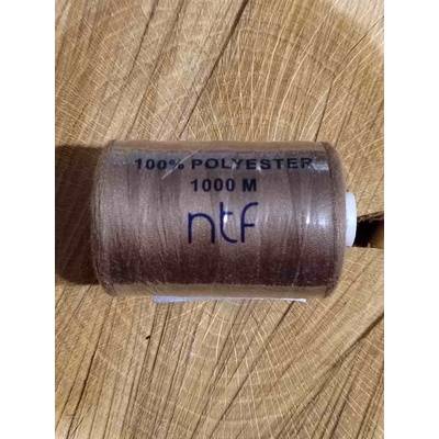 Polyesterové nitě NTF 40/2 1000 m 702 hnědá bronz