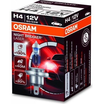 Osram Night Breaker Laser 64193NBL H4 P43t-38 12V 60/55W