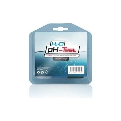 H2O Kvapkový tester pH test
