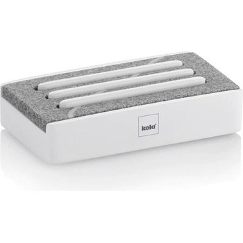 Image 1 of Kela Бяла сапунерка KELA от серия Cube