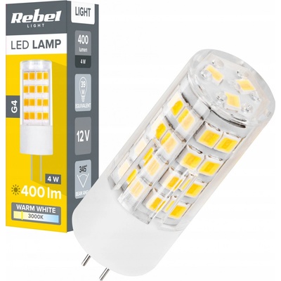 Rebel žárovka LED G4 4W bílá teplá ZAR0525