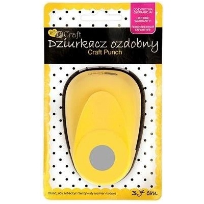dpCraft Dekorační děrovačka 3,7cm – kolečko (JCDZ-115-185)