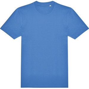 B&C Collection E220 / Унисекс тениска с къс ръкав от плътен памук - синя XS (01011Tzm900)