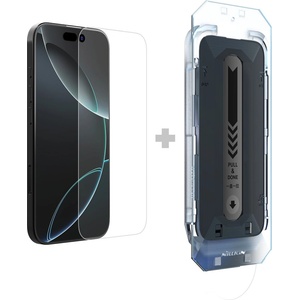 Nillkin Стъклен протектор Nillkin H+Pro Anti-Explosion Glass с апликатор - iPhone 16 - Прозрачен