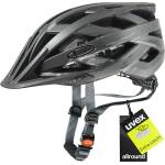 uvex i-vo cc bicycle helmet, black smoke matt, 52-57 cm - S413423 (S413423)
